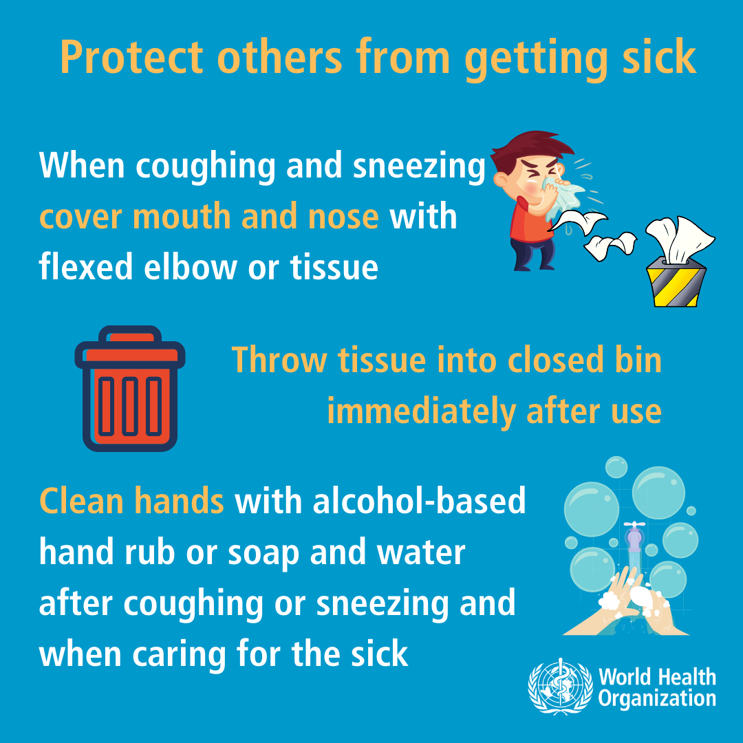 Protect others from getting sick